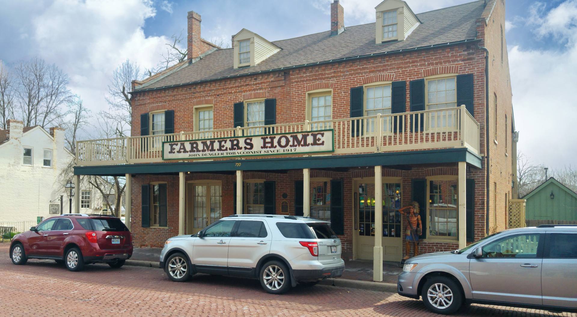 Straßenszene der Altstadt von St. Charles